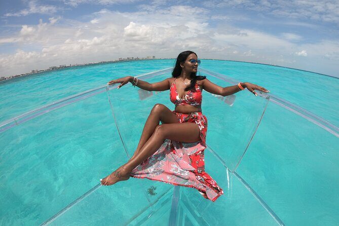 Shared Clear Boat Tour in Cancun 1.5 Hours - The Sum Up