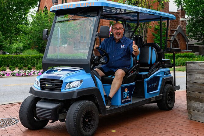Shared Golf Cart Tour of Bentonville, Arkansas - Booking and Cancellation Policy