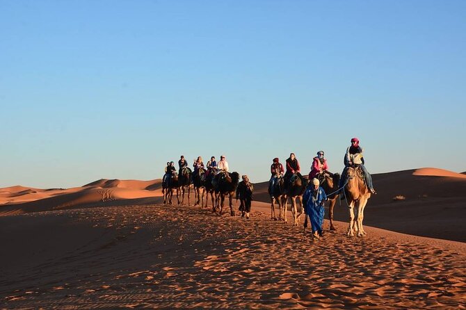Shared Group Desert Tour Fez to Fez via Merzouga 2Days /1night - Camel Ride Experience