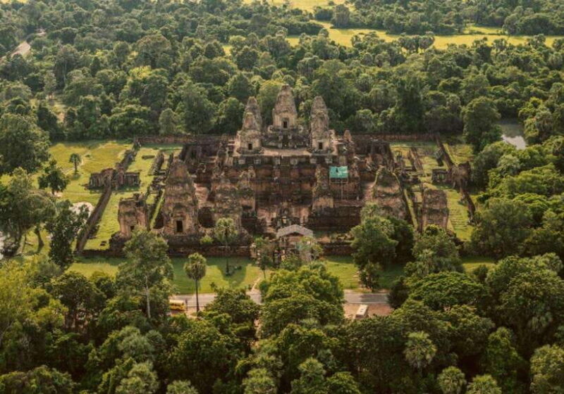 Shared one day tour with Spanish speaking tour guide in Angkor Temple. - Key Points