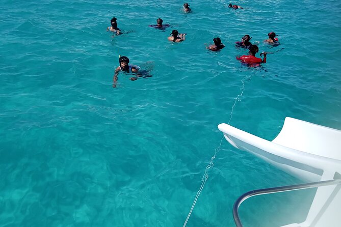 Shared Party Boat Cruise & Snorkel in Wonderful Time in Paradisea - Schedule and Accessibility Features