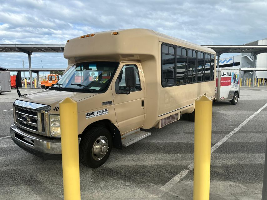 Shared Shuttle MCO Orlando Airport - Port Canaveral - Pickup and Drop-off Locations