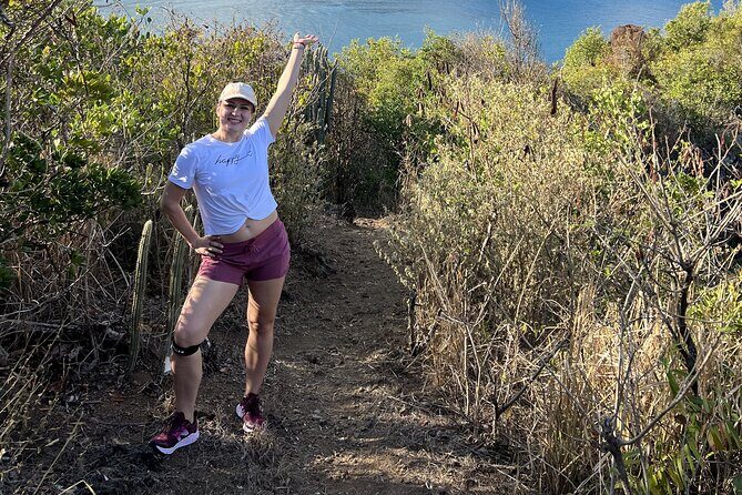 Shark Bay ( Batcave) National Park Hiking Tour - The Murals of Fahie Hill