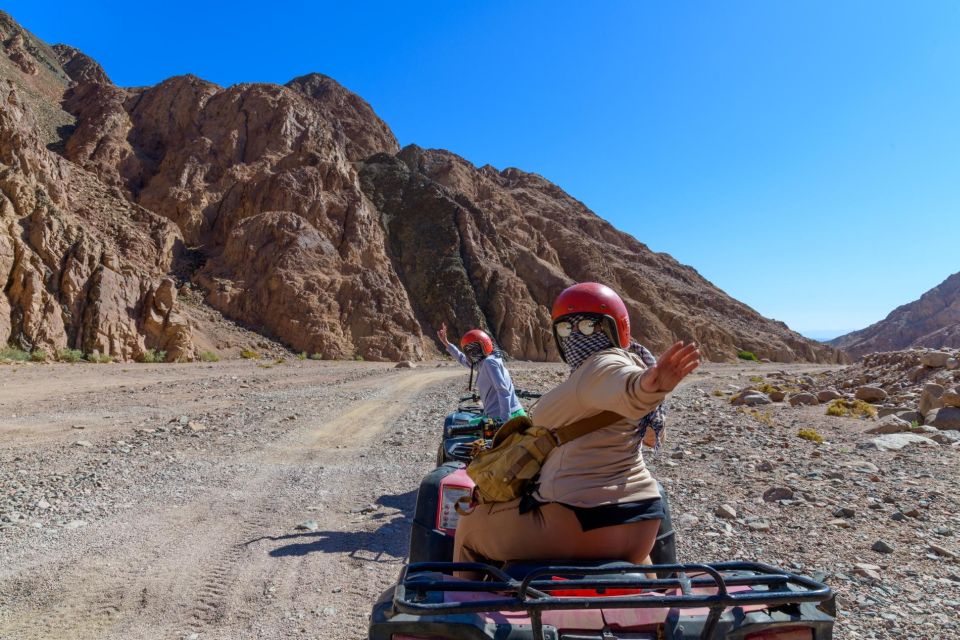 Sharm El Sheikh: ATV Quad Bike & Private Speedboat Adventure - Transfer to the Marine