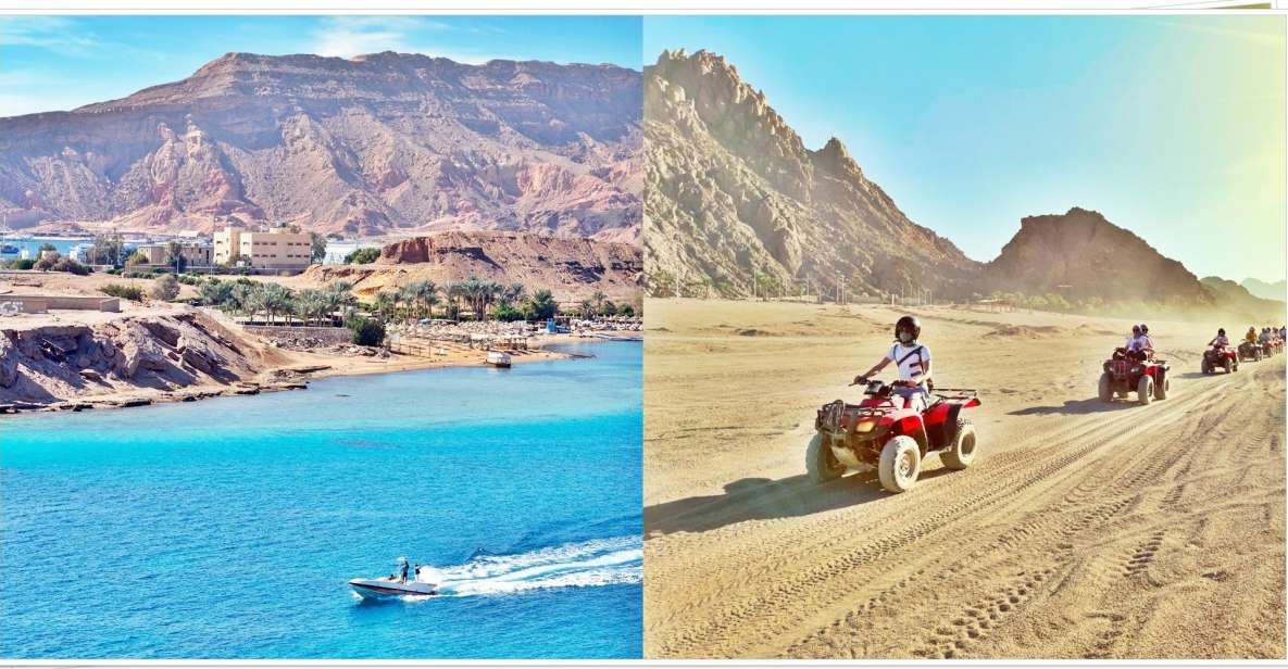 Sharm El Sheikh: ATV Quad Bike & Private Speedboat Adventure - Inclusions and Duration