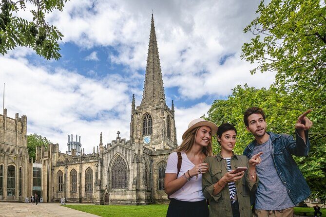 Sheffield Self-Guided Interactive Treasure Hunt - Starting Point: Sheaf Square and Sheffield Station