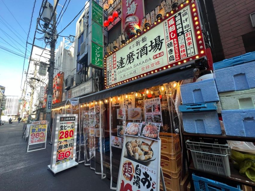 Shimbashi Daytime Drinking Tour - Tour Duration and Group Size