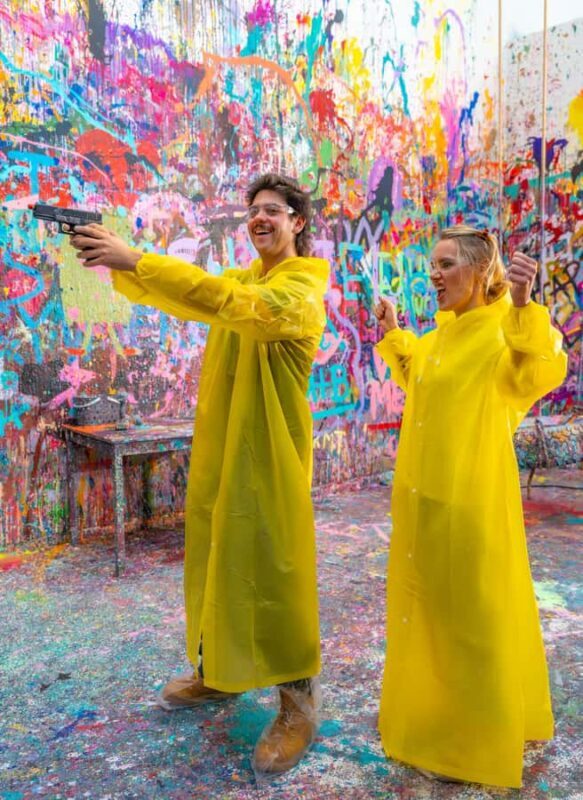 Shooting and Spinning Private Art Experience - Key Points