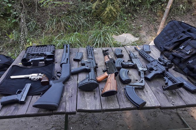 Shooting Range Krakow - XXL Package - Included Features and Amenities