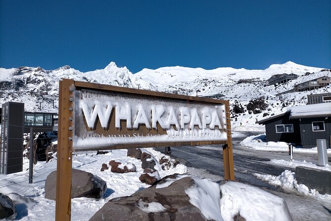 Shuttle Park N Ride to Whakapapa Ski Fields - Meeting Points