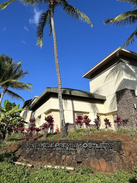Shuttle to Premium Discount Shopping on Oahu - Flexible Return Options