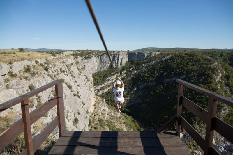 Šibenik: Zipline Šibenik - Čikola Canyon - Participant Requirements