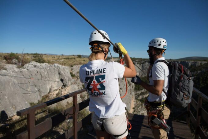 Šibenik: Zipline Šibenik - Čikola Canyon - Meeting Point