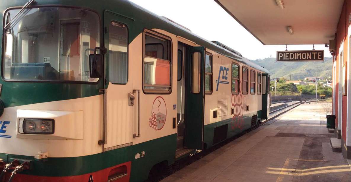 Sicily: Etna Wine Train Tour Experience, Wine Tasting - Itinerary Overview
