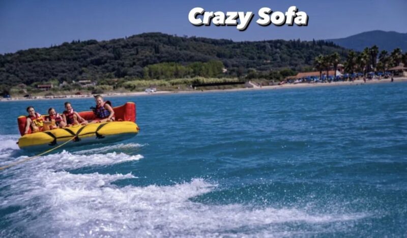 Sidari: Crazy Sofa Water Tube Ride - The Sum Up