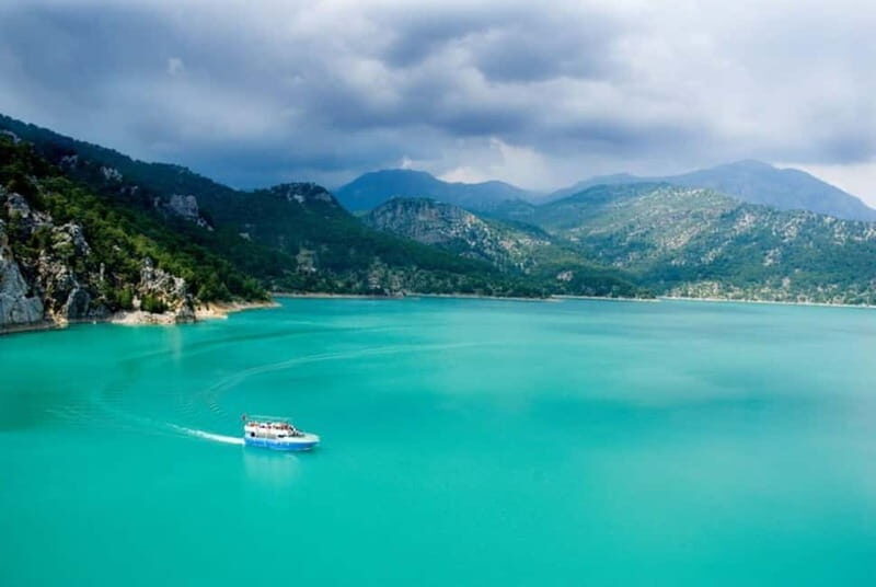 Side: Green Lake Boat Tour, Swimming, and Oymapinar Dam - Visiting Oymapinar Dam