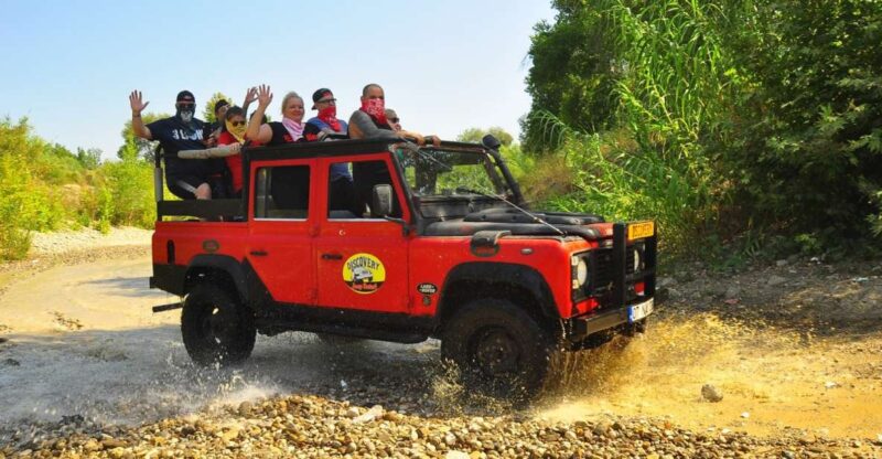 Side: Off-Road Jeep Safari W/ Lunch & Waterfall & Boat Trip - Cultural and Scenic Experience