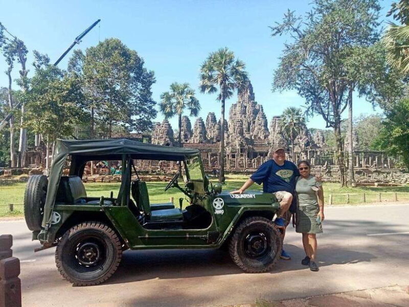 Siem Reap: Angkor Temples Complex Jeep Tour - Key Points