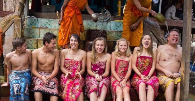 Siem Reap Cambodian Buddhist Water Blessing and Local Market - Frequently Asked Questions