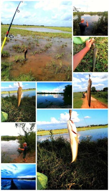 Siem Reap: Fishing in the rice fields, in the villages of Siem Reap - Key Points