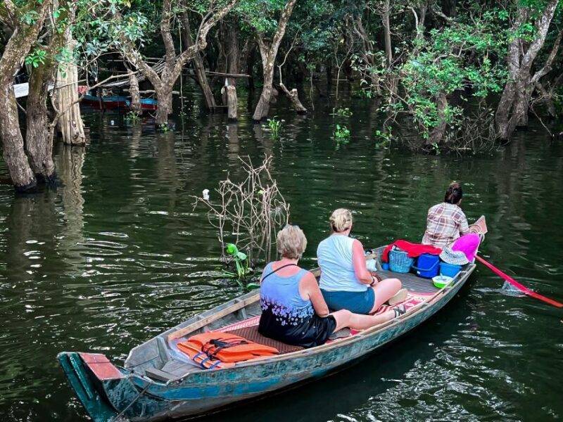 Siem Reap Floating Village Kampong Phluk Sunset with Boat - FAQs