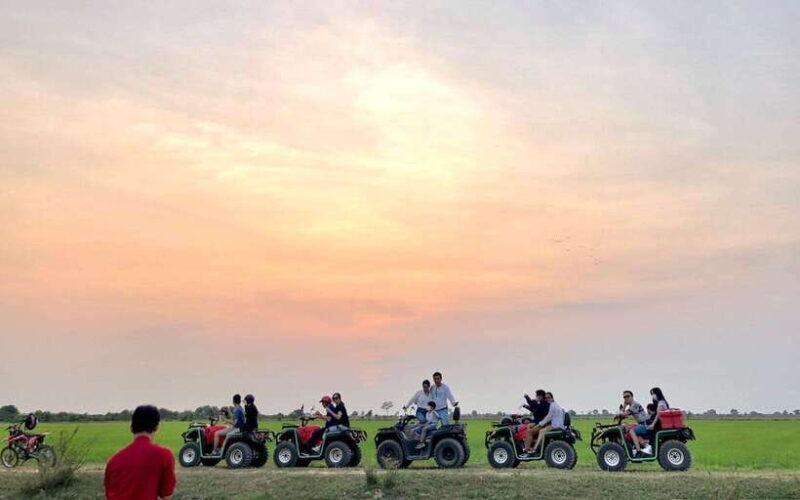 Siem Reap: Quad Bike Adventure with Sunset and Tea Break - Discovering the Countryside on Four Wheels