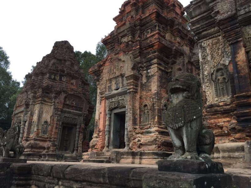 Siem Reap: Rolous Group Temples and Handicraft Center Tour - Key Points