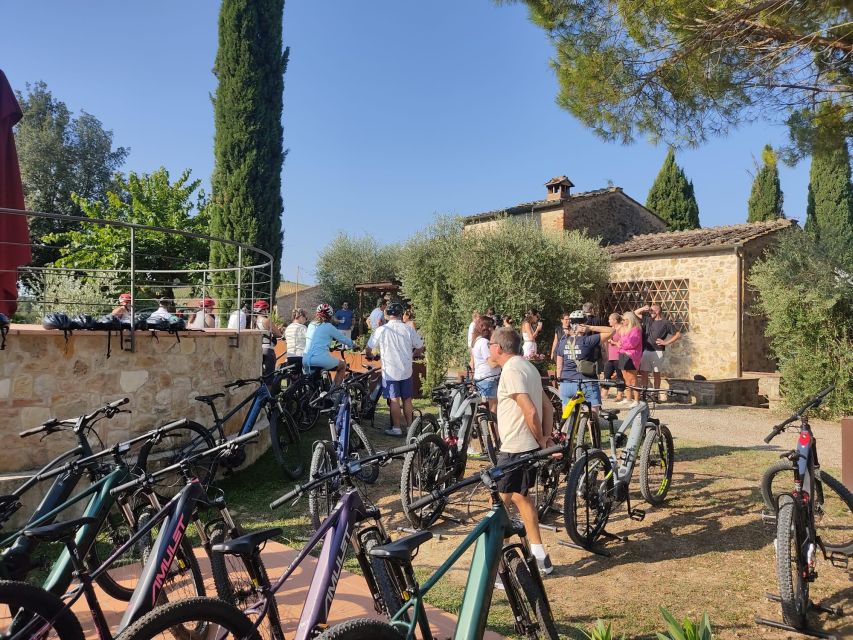 Siena: E-Bike Tour on the via Francigena With Brunch - Key Points