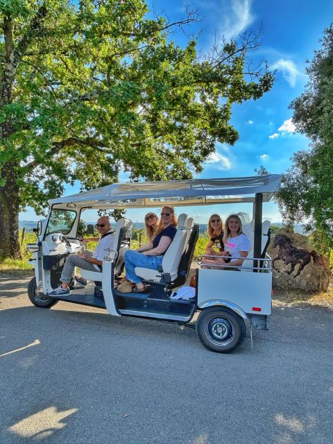 Siena: Tuk Tuk Tour With Wine Tasting - Tasting Chianti Classico Wines