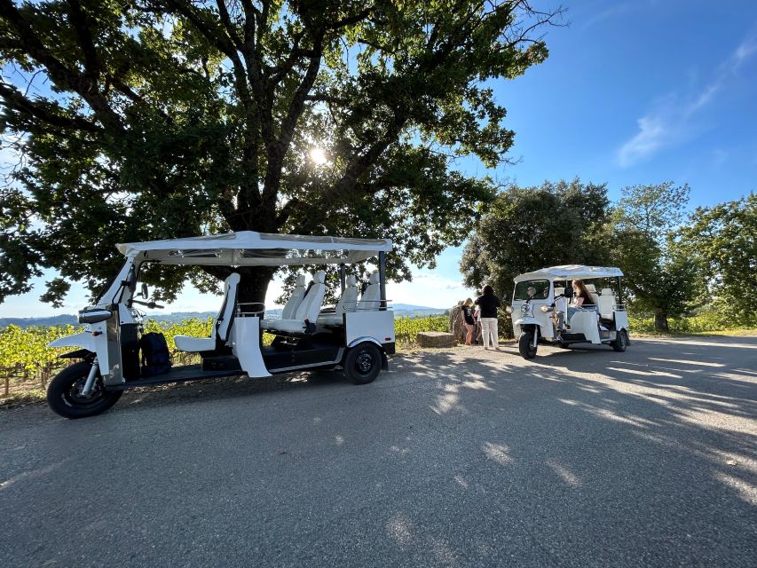 Siena: Tuk Tuk Tour With Wine Tasting - Practical Information