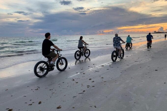 Siesta Key: Electric Bike Sunset Tour - Honoring Service Members