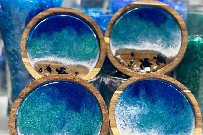 Siesta Key Resin Coaster Workshop - Key Points