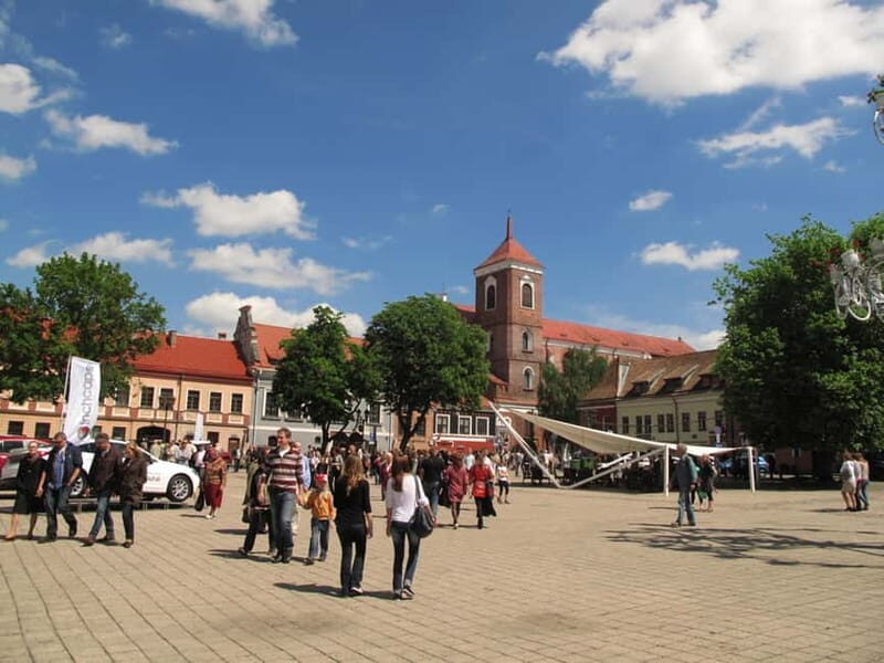Sightseeing Tour to Kaunas and Paaislis Monastery - Key Points