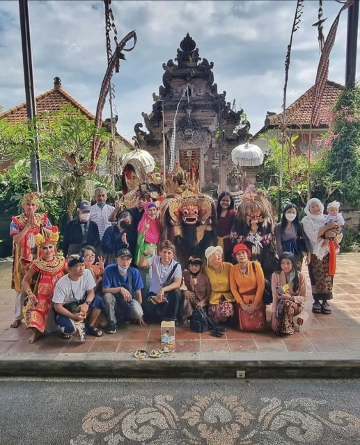 Sightseeing Ubud Barong Dance, Ubud Art Market and Waterfall - Kecak Dance Performance