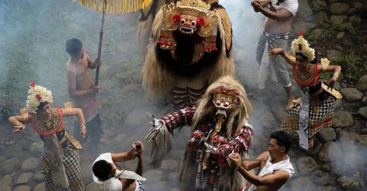 Sightseeing Ubud Barong Dance, Ubud Art Market and Waterfall - Inclusions and Exclusions
