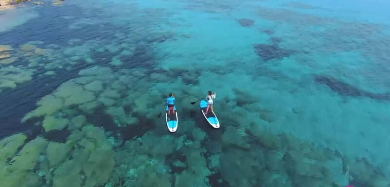 S'Illot/Sa coma: Standing up Paddle Sunset Tour + aperitif - Key Points