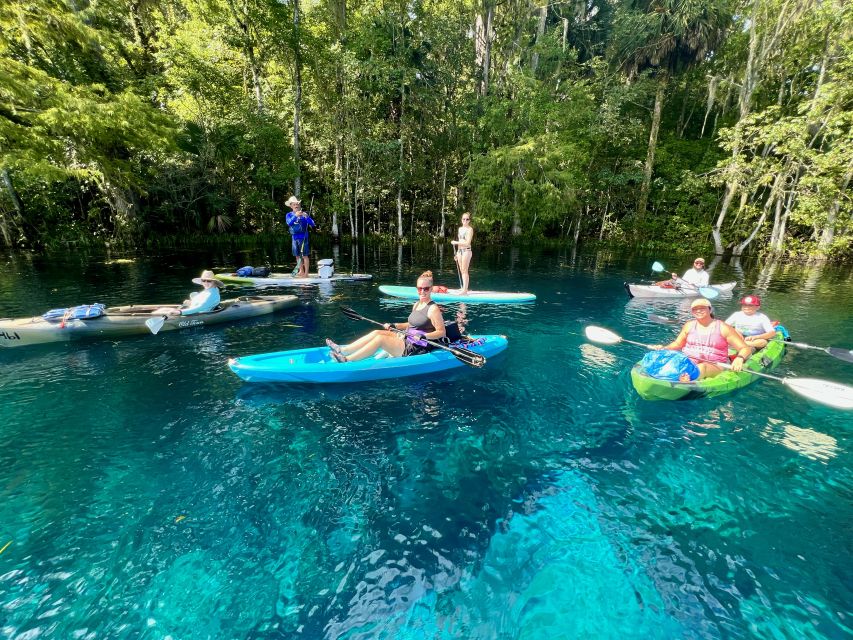 Silver Springs: Manatees and Monkeys Clear Kayak Guided Tour - Frequently Asked Questions