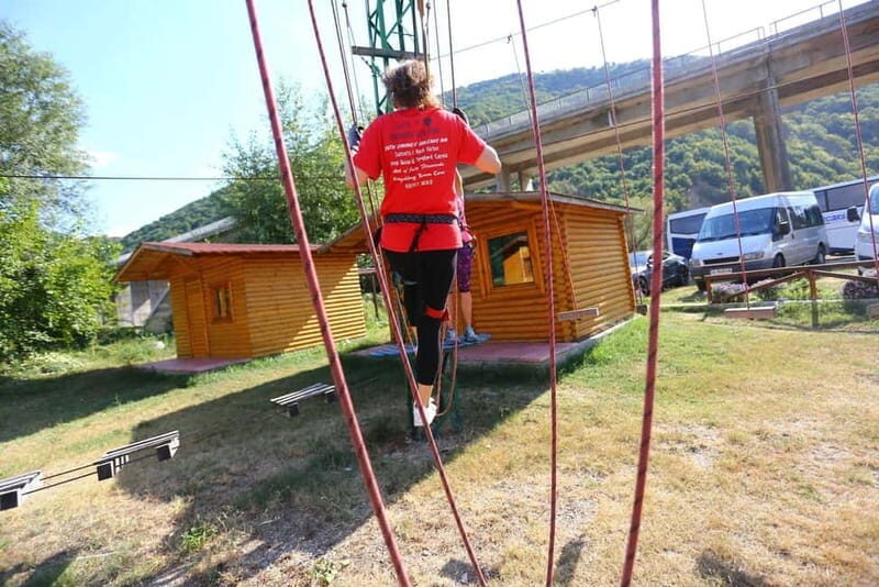Simitli: Rope garden, zipline and rafting on Struma - Key Points