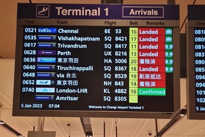 Singapore: Airport/Seaport Arrival Transfer + Meet & Greet - Benefits of Meet & Greet