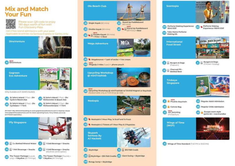 Singapore: Fun Discovery Pass Sentosa - Exploring Sentosa’s Major Attractions with the Pass