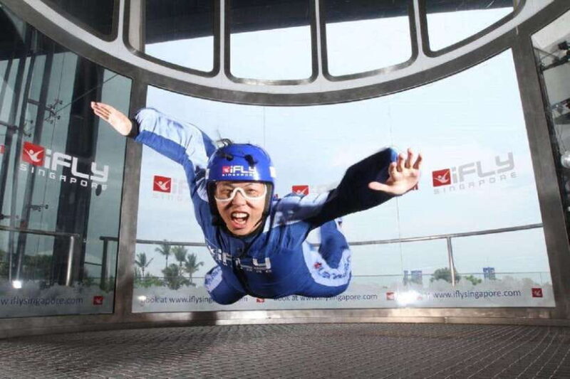 Singapore: I-Fly Indoor E-Ticket for 2 Skydives - Welcome to the World of Indoor Skydiving at iFly Singapore