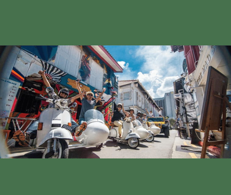 Singapore: Kampong Glam & Civic District Vespa Sidecar Ride - An In-Depth Look at the Vespa Sidecar Tour