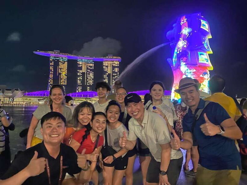 Singapore: Marina Bay Nighttime Walking Tour - Authentic Traveler Feedback
