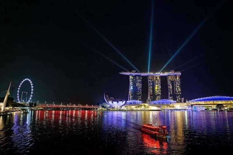 Singapore: Nighttime City Sightseeing Tour with River Cruise - Key Points