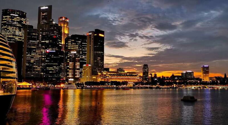 Singapore: Sunset City Tour by Kick Scooter - The Ride and Group Dynamics