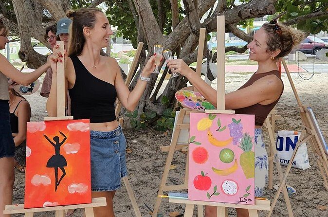 Sip and Paint Aruba Sunset Creative Experience - The Sum Up