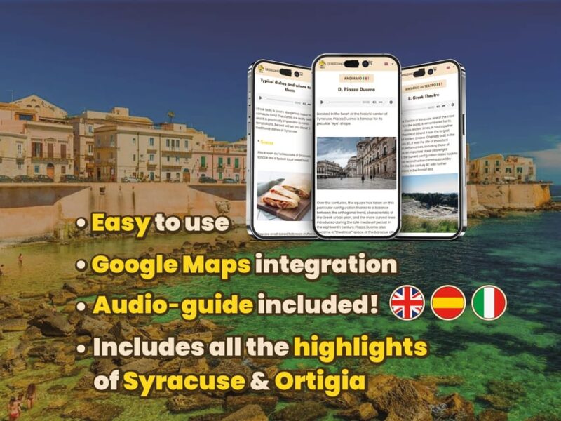 Siracusa: Digital Guide Made With a Local for Your Tour ! - Tour Highlights