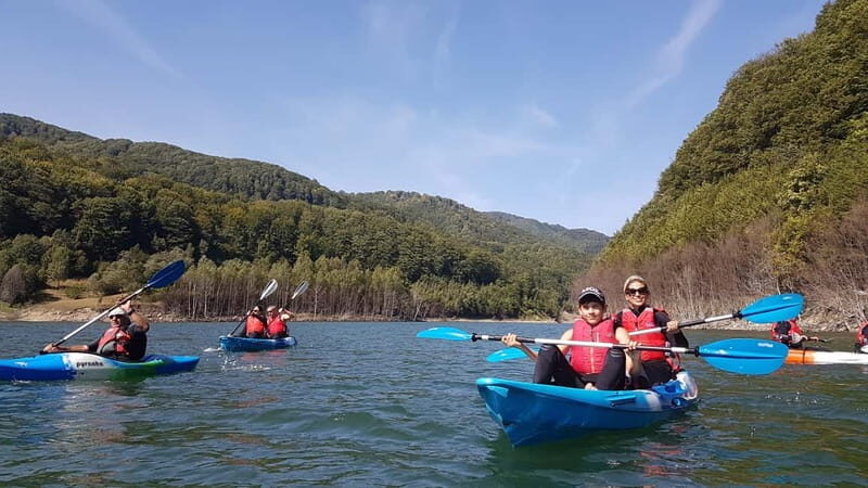 Siriu Lake Kayaking and Via Ferrata - The Itinerary Breakdown