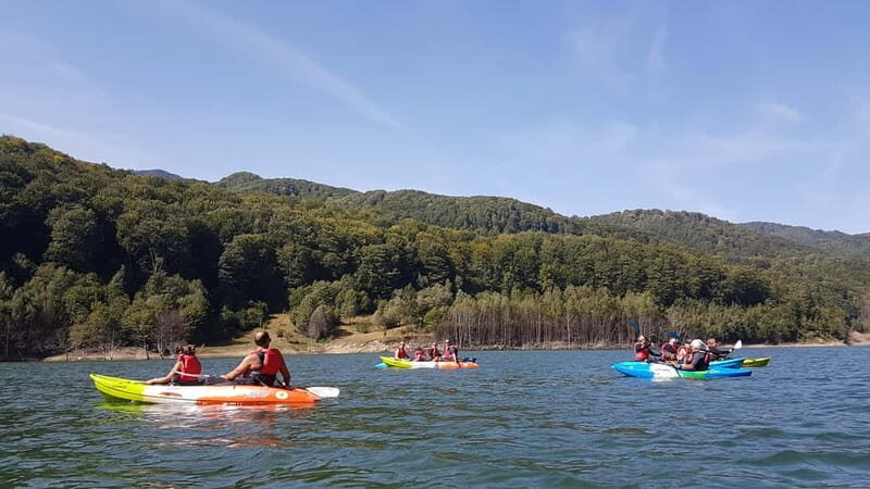Siriu Lake Kayaking and Via Ferrata - The Via Ferrata Challenge