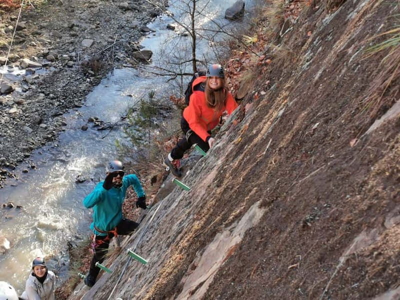 Siriu Lake Kayaking and Via Ferrata - End of the Adventure